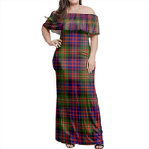 Clan Carnegie Modern Tartan Hawaii Dress FR31 Clan Carnegie Tartan Hawaii Dress